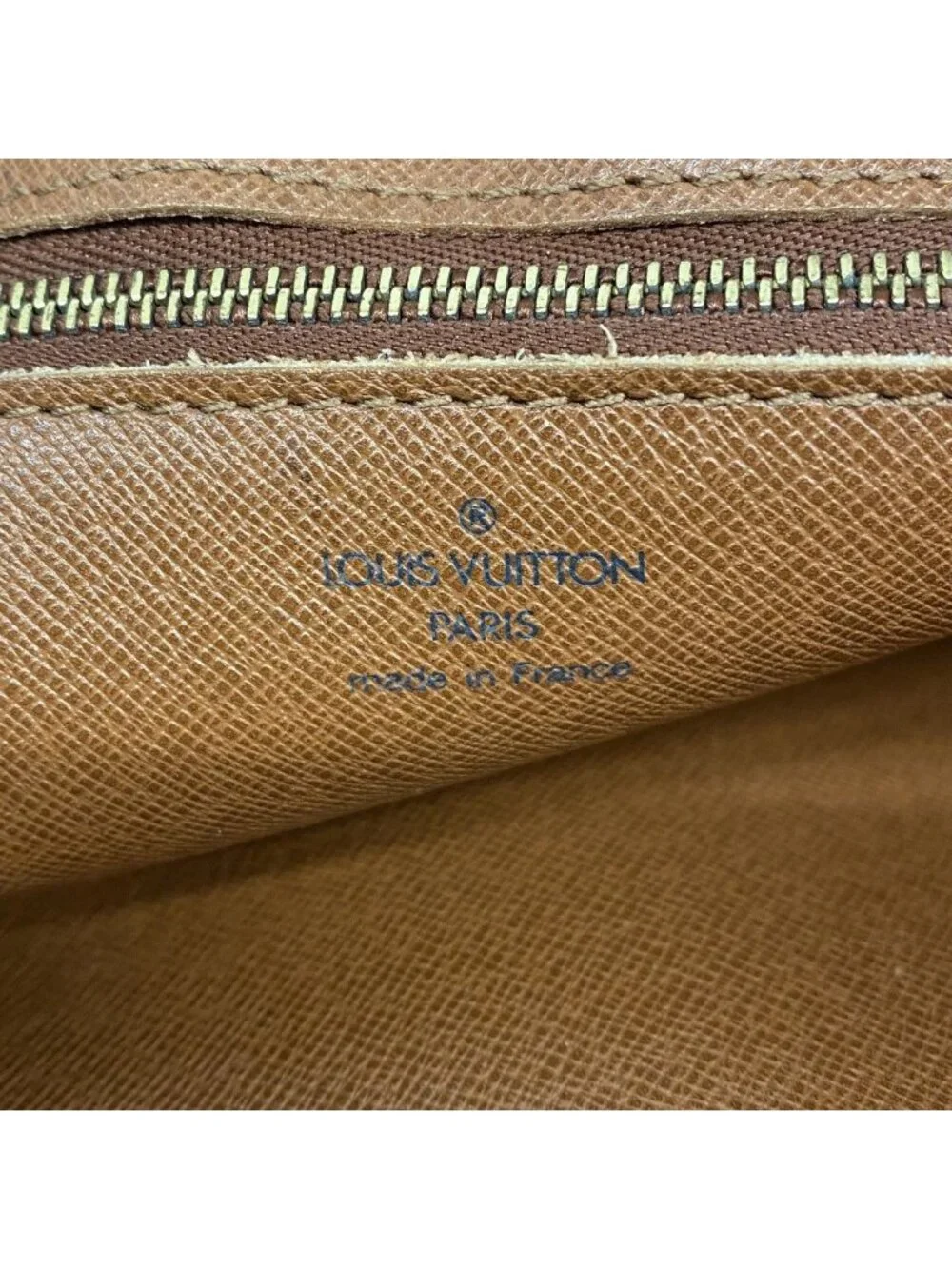 Louis Vuitton Clutch Monogram Marly Dragonne GM Brown